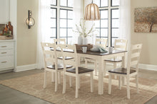 Woodanville Dining Table and Chairs (Set of 7)