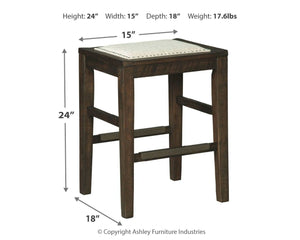 Hallishaw Counter Height Bar Stool