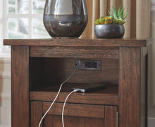 Budmore End Table with USB Ports & Outlets