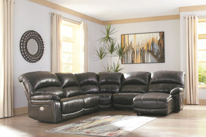 Hallstrung Power Reclining Sectional with Chaise