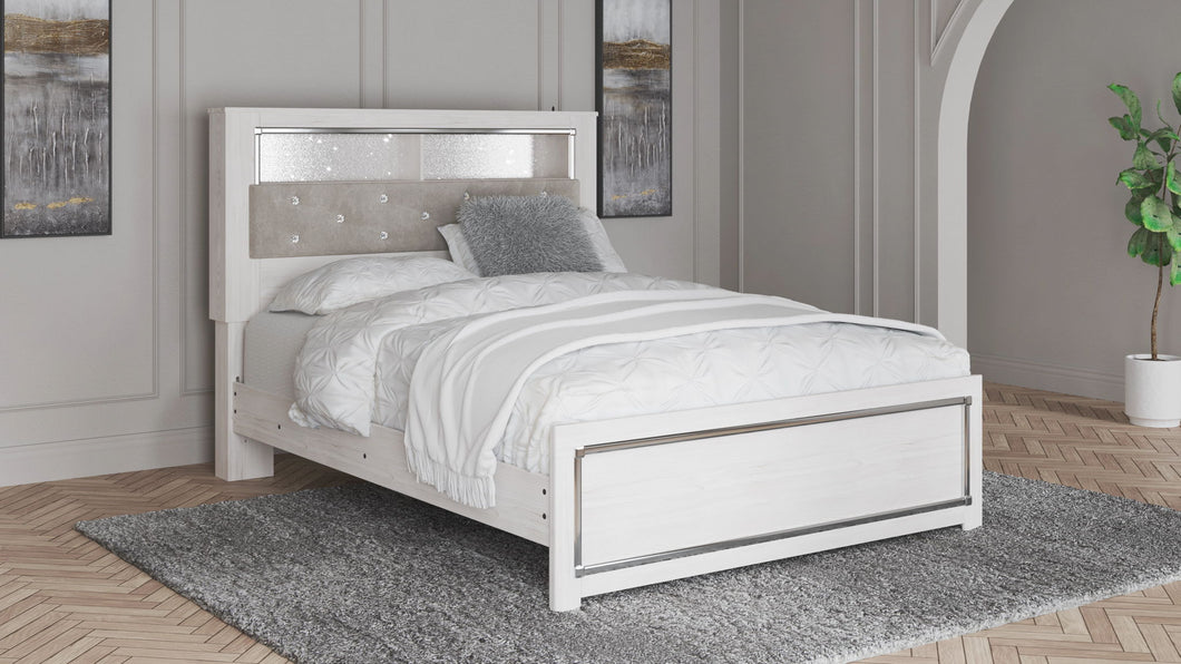 Altyra Panel Bookcase Bed