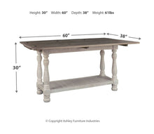 Havalance Sofa/Console Table