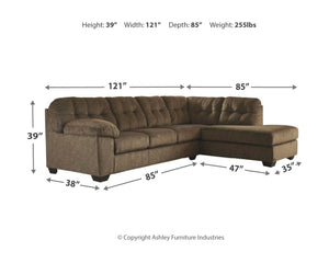 Accrington Sectional with Chaise