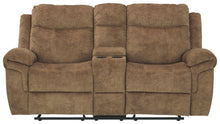 Huddle-Up Glider Reclining Loveseat with Console