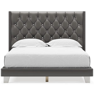 Vintasso Upholstered Bed