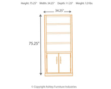 Hamlyn 75" Bookcase