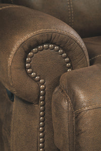 Austere Power Reclining Loveseat with Console