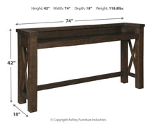 Hallishaw Bar Height Table