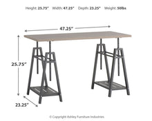 Irene Adjustable Height Desk