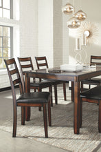 Coviar Dining Room Table and Chairs with Bench (Set of 6)
