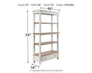 Realyn 75" Bookcase