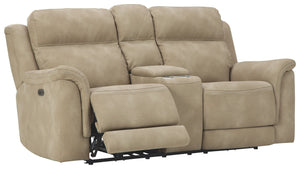 Next-Gen DuraPella Power Reclining Loveseat with Console