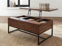 Hirvanton Coffee Table with Lift Top