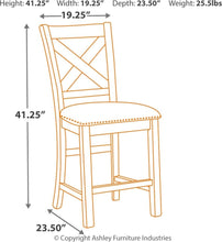 Moriville Single Counter Height Bar Stool