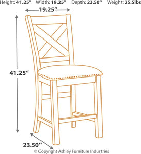 Moriville Single Counter Height Bar Stool