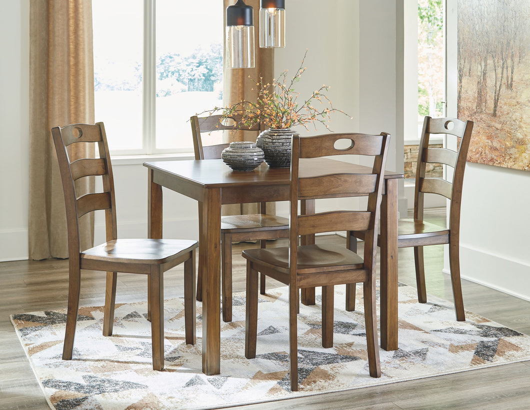 Hazelteen Dining Table and Chairs (Set of 5)