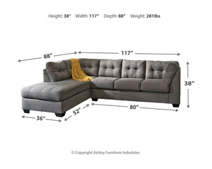 Maier Sleeper Sectional with Chaise