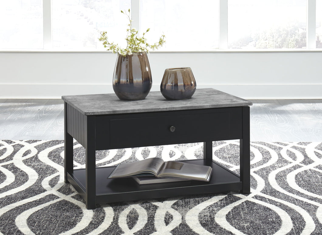 Ezmonei Coffee Table with Lift Top