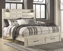 Cambeck Panel Bed with Storage