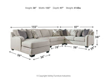 Dellara Sectional with Chaise