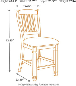 Bolanburg Single Counter Height Bar Stool