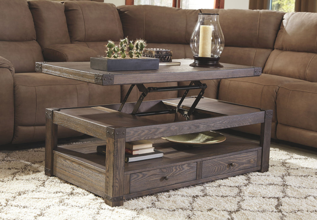 Burladen Coffee Table with Lift Top
