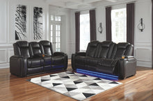 Party Time Power Reclining Loveseat with Console