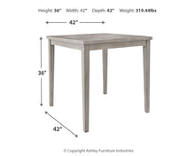 Parellen Counter Height Dining Table