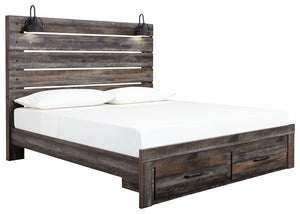 Drystan Panel Bed with Storage