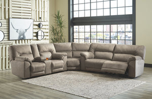 Cavalcade Reclining Loveseat with Console