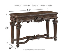 Charmond Sofa/Console Table