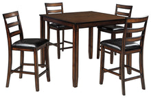 Coviar Counter Height Dining Table and Bar Stools (Set of 5)