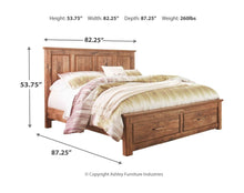 Blaneville Storage Panel Bed