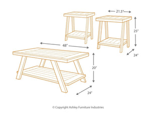 Bradley Table (Set of 3)