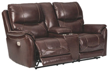 Dellington Power Reclining Loveseat with Console