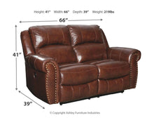 Bingen Power Reclining Loveseat