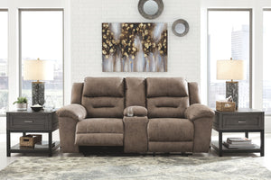 Stoneland Power Reclining Loveseat with Console