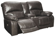 Hallstrung Power Reclining Loveseat with Console