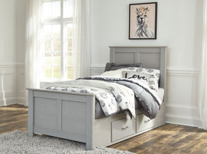 Arcella Panel Bed with Storage