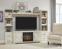 Bellaby 4-Piece Entertainment Center with Electric Fireplace