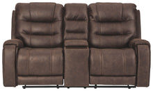 Yacolt Power Reclining Loveseat with Console