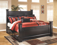 Shay Storage Poster Bed