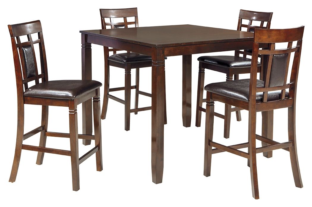 Bennox Counter Height Dining Table and Bar Stools (Set of 5)