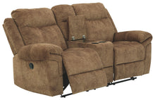 Huddle-Up Glider Reclining Loveseat with Console