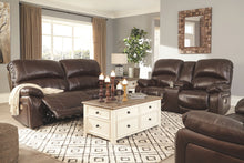 Hallstrung Power Reclining Loveseat with Console