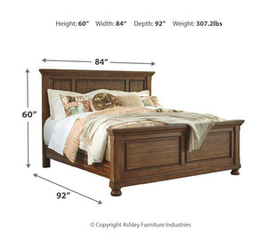 Flynnter Panel Bed