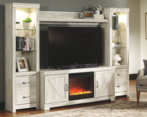 Bellaby 4-Piece Entertainment Center with Fireplace