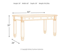 Tyler Creek 60" Home Office Desk