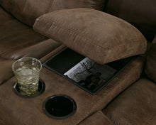Alzena Reclining Loveseat with Console