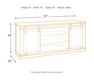 Budmore 70" TV Stand